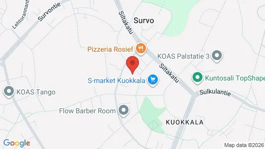 Apartments for rent i Jyväskylä - kort over placeringen
