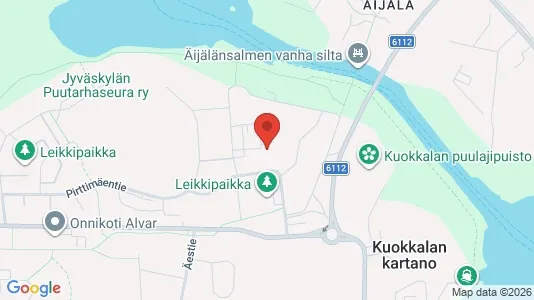Apartments for rent i Jyväskylä - kort over placeringen