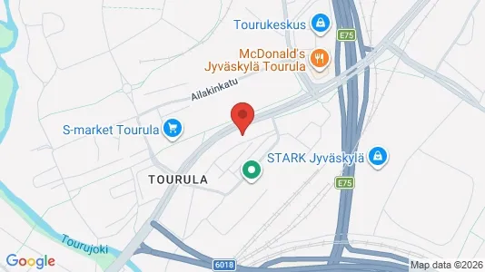 Apartments for rent i Jyväskylä - kort over placeringen