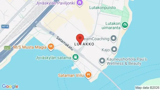 Apartments for rent i Jyväskylä - kort over placeringen