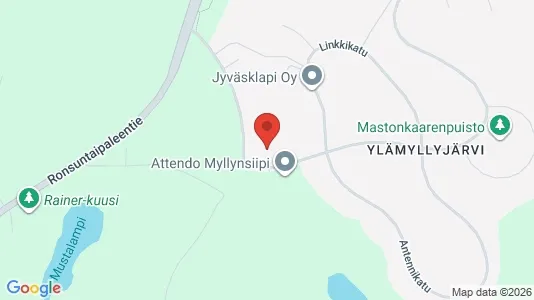 Apartments for rent i Jyväskylä - kort over placeringen