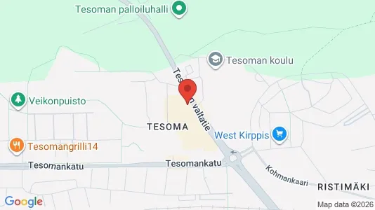 Apartments for rent i Tampere Lounainen - kort over placeringen