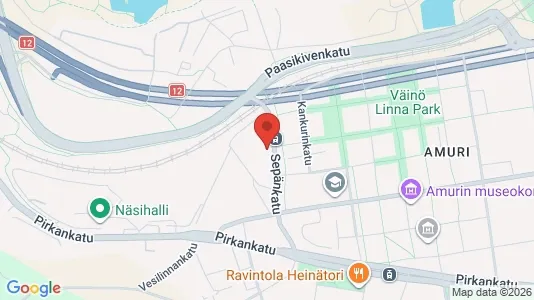 Apartments for rent i Tampere Keskinen - kort over placeringen