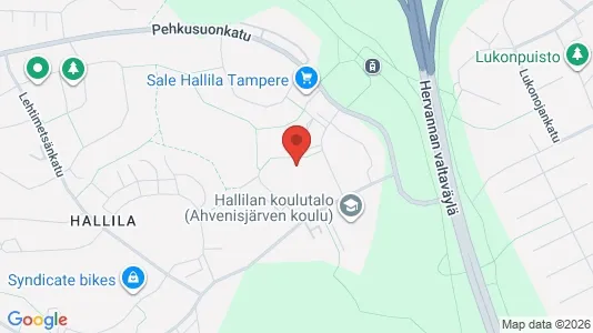 Apartments for rent i Tampere Eteläinen - kort over placeringen