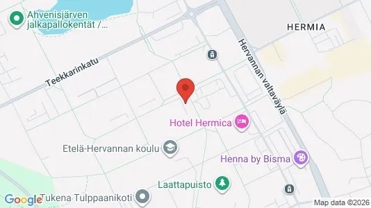 Apartments for rent i Tampere Kaakkoinen - kort over placeringen