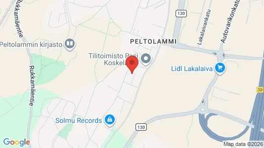 Apartments for rent i Tampere Eteläinen - kort over placeringen