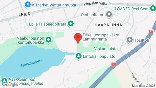 Apartments for rent i Tampere Lounainen - kort over placeringen
