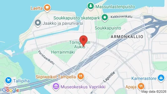 Apartments for rent i Tampere Keskinen - kort over placeringen