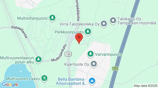 Apartments for rent i Tampere Eteläinen - kort over placeringen