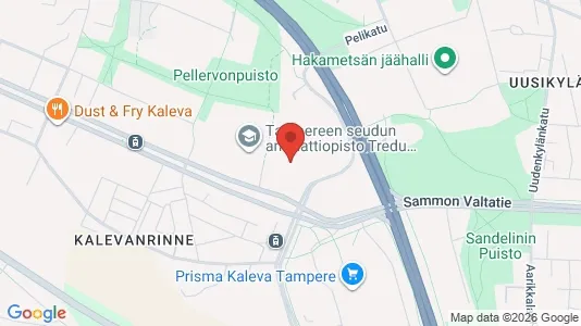 Apartments for rent i Tampere Keskinen - kort over placeringen