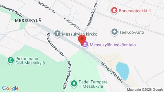 Apartments for rent i Tampere Koillinen - kort over placeringen