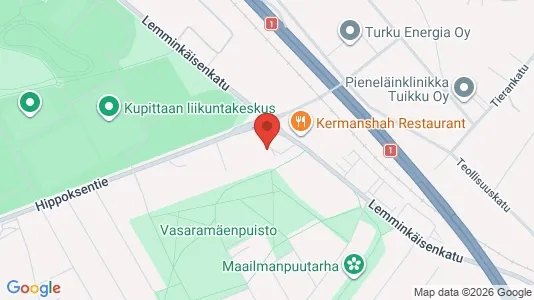 Apartments for rent i Turku - kort over placeringen