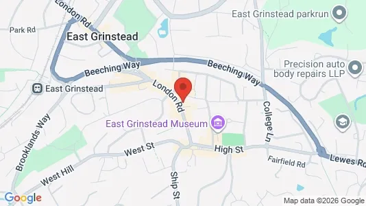 Apartments for rent i East Grinstead - West Sussex - kort over placeringen