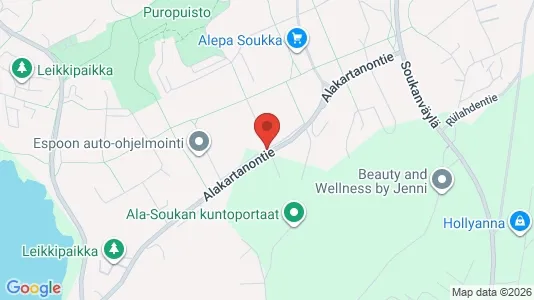 Apartments for rent i Espoo - kort over placeringen