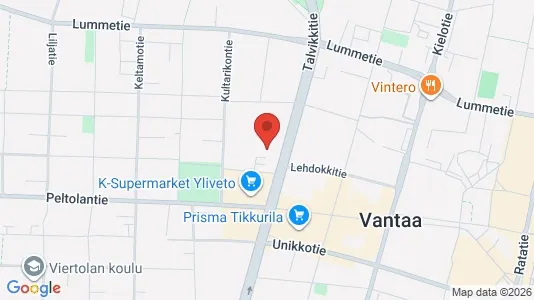 Apartments for rent i Vantaa - kort over placeringen