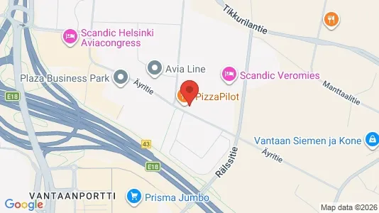 Apartments for rent i Vantaa - kort over placeringen