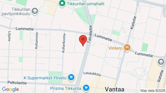 Apartments for rent i Vantaa - kort over placeringen