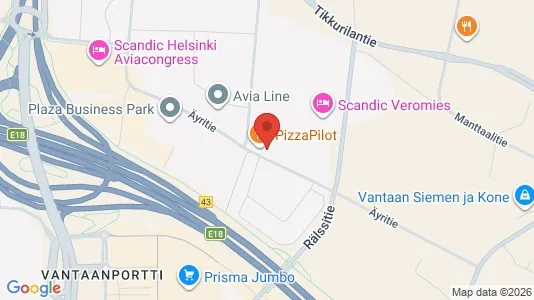 Apartments for rent i Vantaa - kort over placeringen