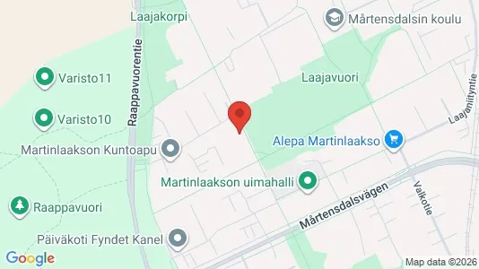 Apartments for rent i Vantaa - kort over placeringen