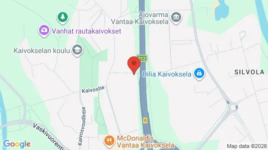 Apartments for rent i Vantaa - kort over placeringen