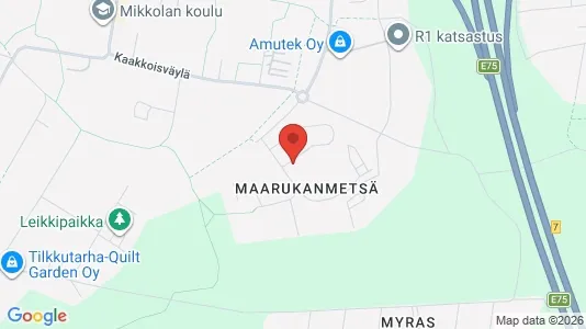 Apartments for rent i Vantaa - kort over placeringen