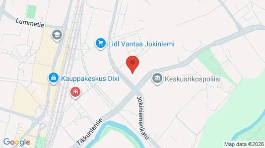 Apartments for rent i Vantaa - kort over placeringen