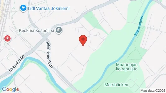 Apartments for rent i Vantaa - kort over placeringen