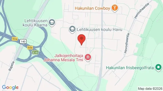 Apartments for rent i Vantaa - kort over placeringen