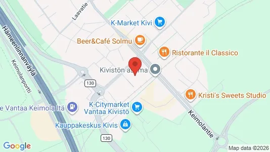 Apartments for rent i Vantaa - kort over placeringen