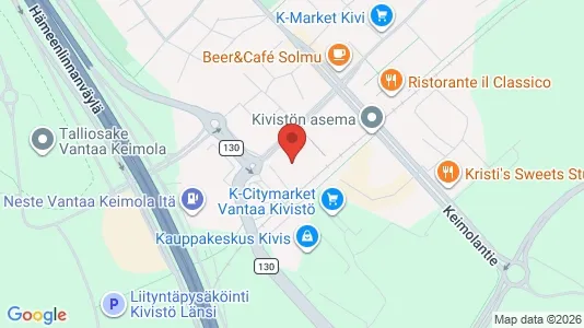 Apartments for rent i Vantaa - kort over placeringen