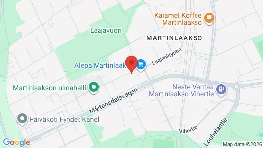 Apartments for rent i Vantaa - kort over placeringen