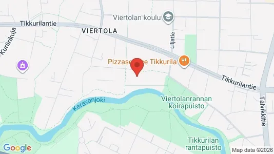 Apartments for rent i Vantaa - kort over placeringen