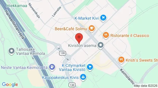 Apartments for rent i Vantaa - kort over placeringen