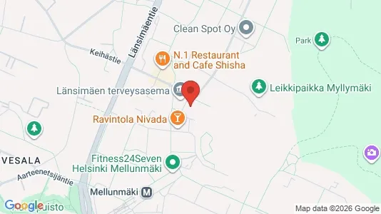 Apartments for rent i Vantaa - kort over placeringen