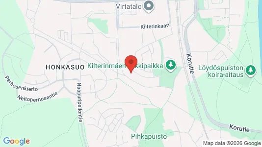 Apartments for rent i Vantaa - kort over placeringen