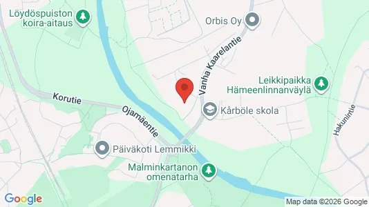 Apartments for rent i Vantaa - kort over placeringen