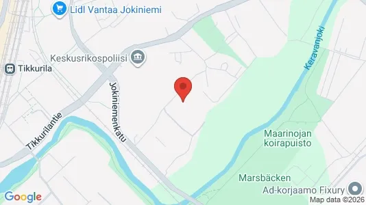 Apartments for rent i Vantaa - kort over placeringen