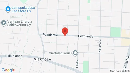 Apartments for rent i Vantaa - kort over placeringen