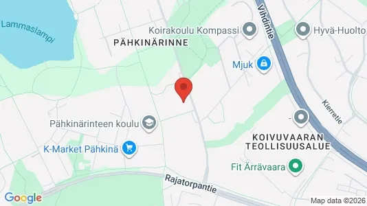 Apartments for rent i Vantaa - kort over placeringen