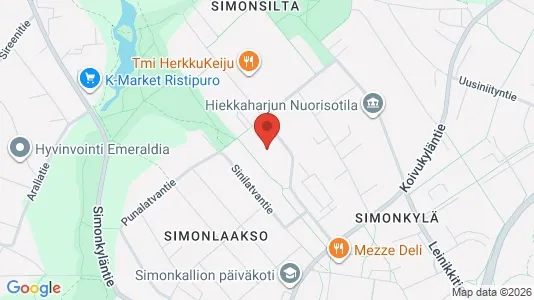 Apartments for rent i Vantaa - kort over placeringen
