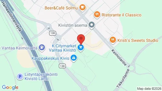 Apartments for rent i Vantaa - kort over placeringen