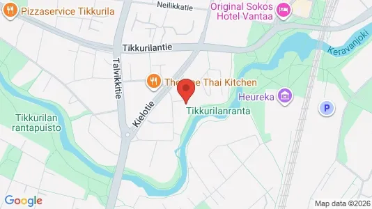 Apartments for rent i Vantaa - kort over placeringen