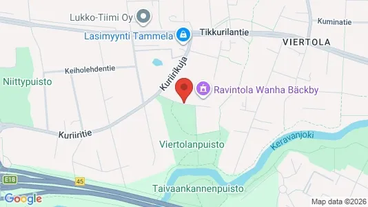 Apartments for rent i Vantaa - kort over placeringen
