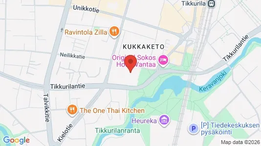 Apartments for rent i Vantaa - kort over placeringen