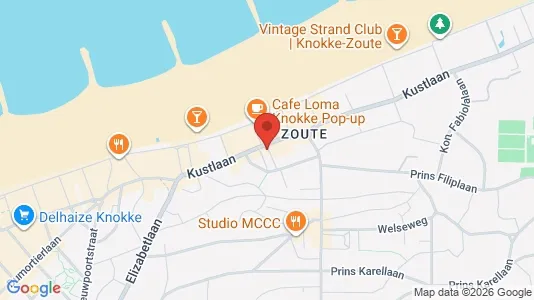 Apartments for rent i Knokke-Heist - kort over placeringen