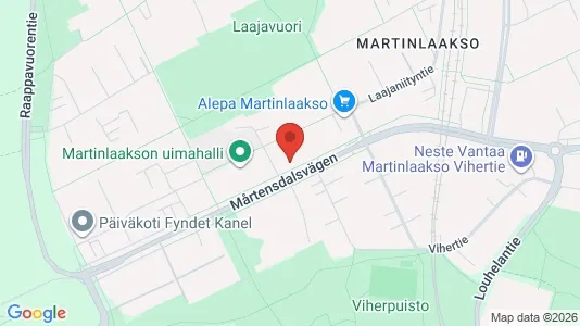 Apartments for rent i Vantaa - kort over placeringen