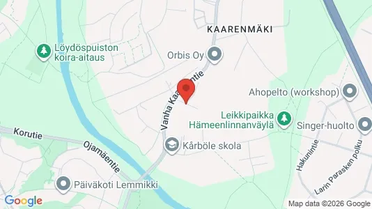 Apartments for rent i Vantaa - kort over placeringen