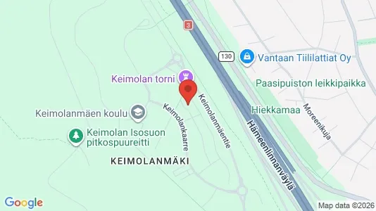 Apartments for rent i Vantaa - kort over placeringen