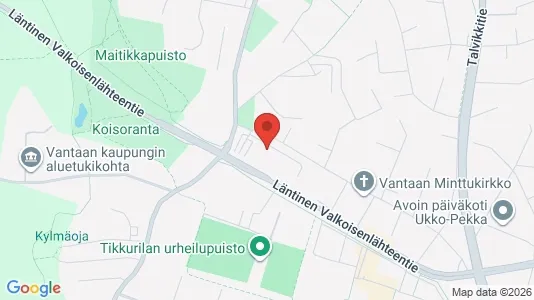 Apartments for rent i Vantaa - kort over placeringen