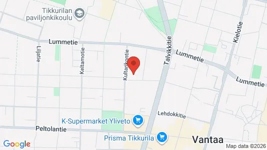 Apartments for rent i Vantaa - kort over placeringen